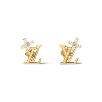 LOUIS VUITTON Lv Iconic Flower Earrings
