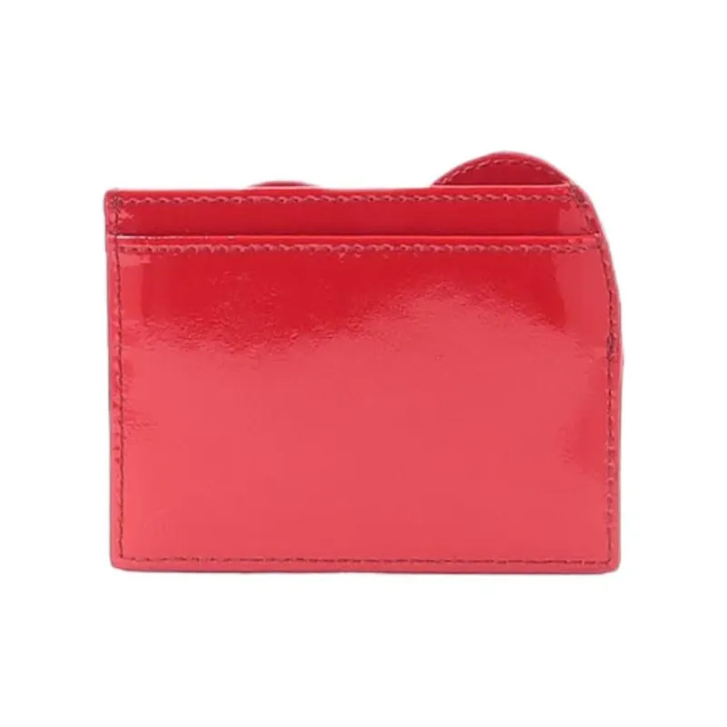Vivienne Westwood Leather Card Holder Women's Red-1