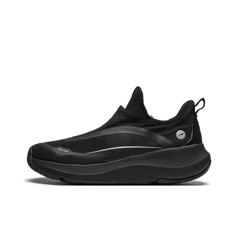 LiNing SOFT GO Anti Slip Wear Resistant Low Top Casual Shoes Men's Black-0