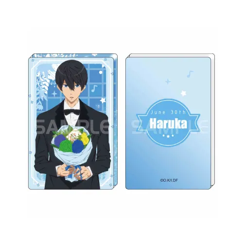Xhdm Free Suit Bouquet Collection, Haruka Nanase, Sosaka Rin, Toshima Akari Style Flowing Sand Ornament Acrylic Stands