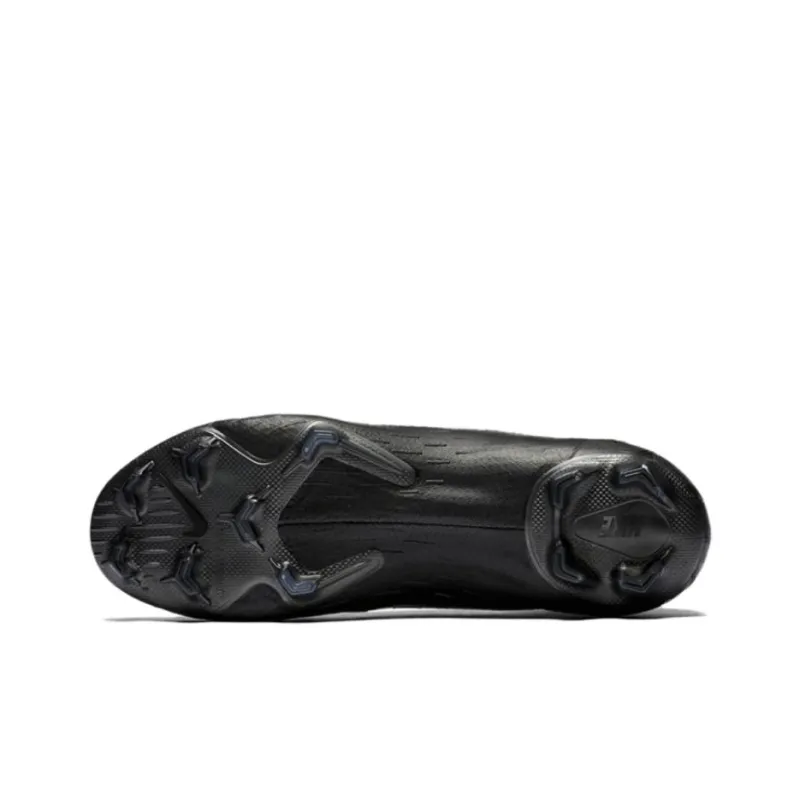 Nike Superfly 360 FG Rubber Long Studs Cushioning Wear-Resistant Soccer Shoes Unisex Black-2