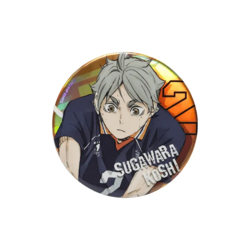 GuGuGuGu Haikyuu!! Characters Battle For The Dump Tinplate Badge Badges-10