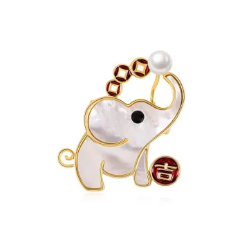 CLORIS YING Saltwater Pearl Brooches Unisex