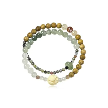 D.K.X Colored Glaze Bracelets Women's