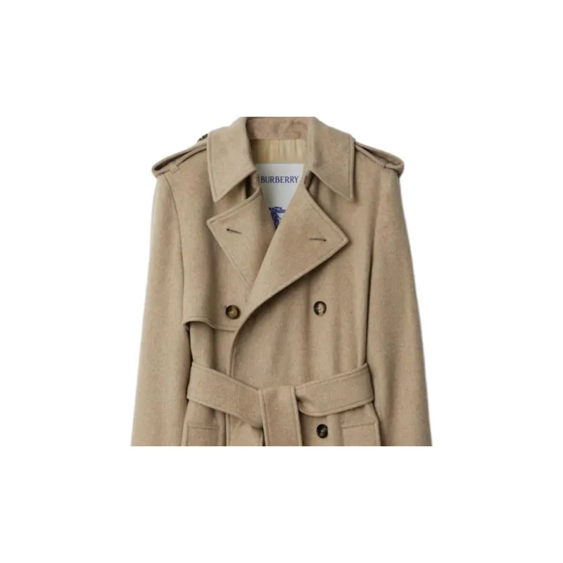 Burberry Trench Coat Women's Khaki-3