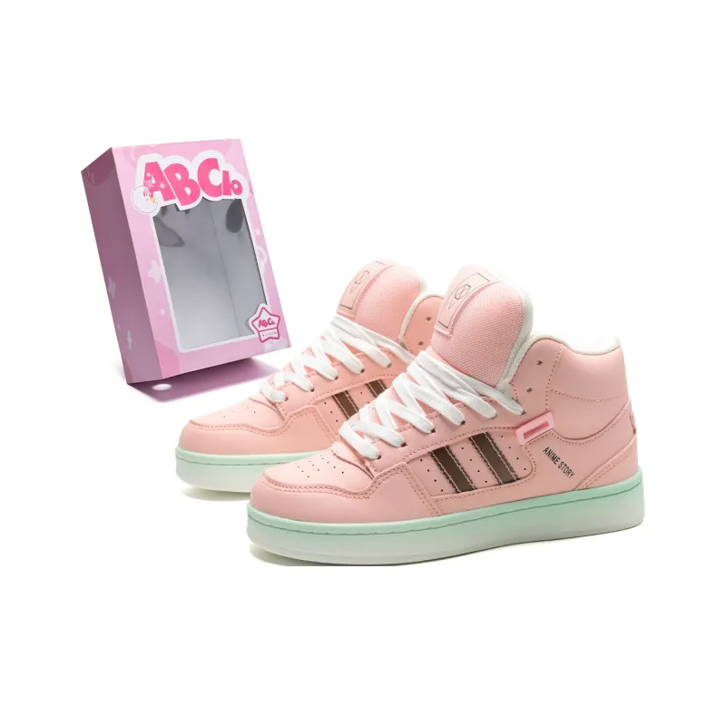 ABCIO Coverage Slip Resistant Water Resistant High Top Skateboard Shoes Unisex-49