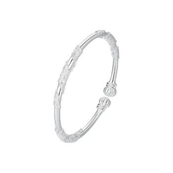 WINY S999 Fine Silver Sterling Silver Bracelets Women's Bestie/Couple Love Confession Birthday Anniversary Gift