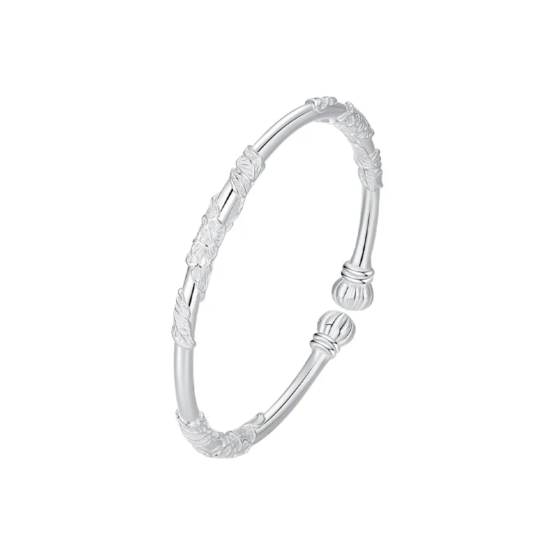 WINY S999 Fine Silver Sterling Silver Bracelets Women's Bestie/Couple Love Confession Birthday Anniversary Gift-0