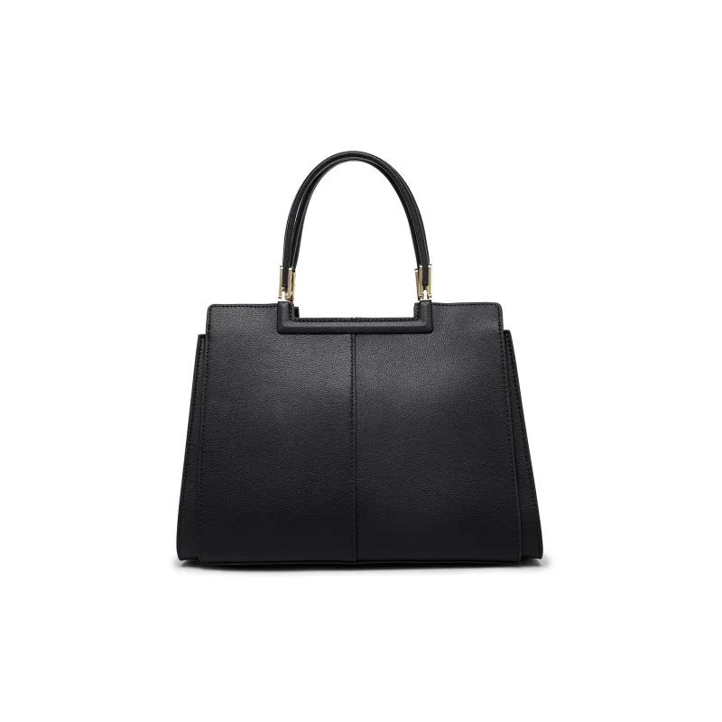 FAIRWHALE Cow Leather Tote One Shoulder Handbag Women's Multicolor-24