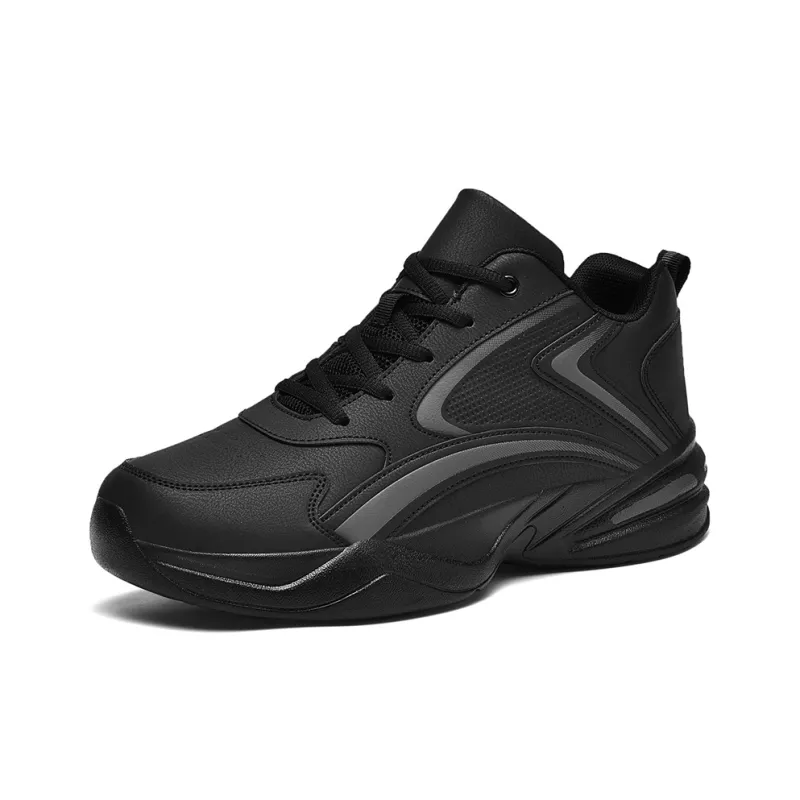 Black tailed Deer Cushioning, Slip Resistant, And Abrasion Resistant Mid Top Casual Running Shoes Men's-8