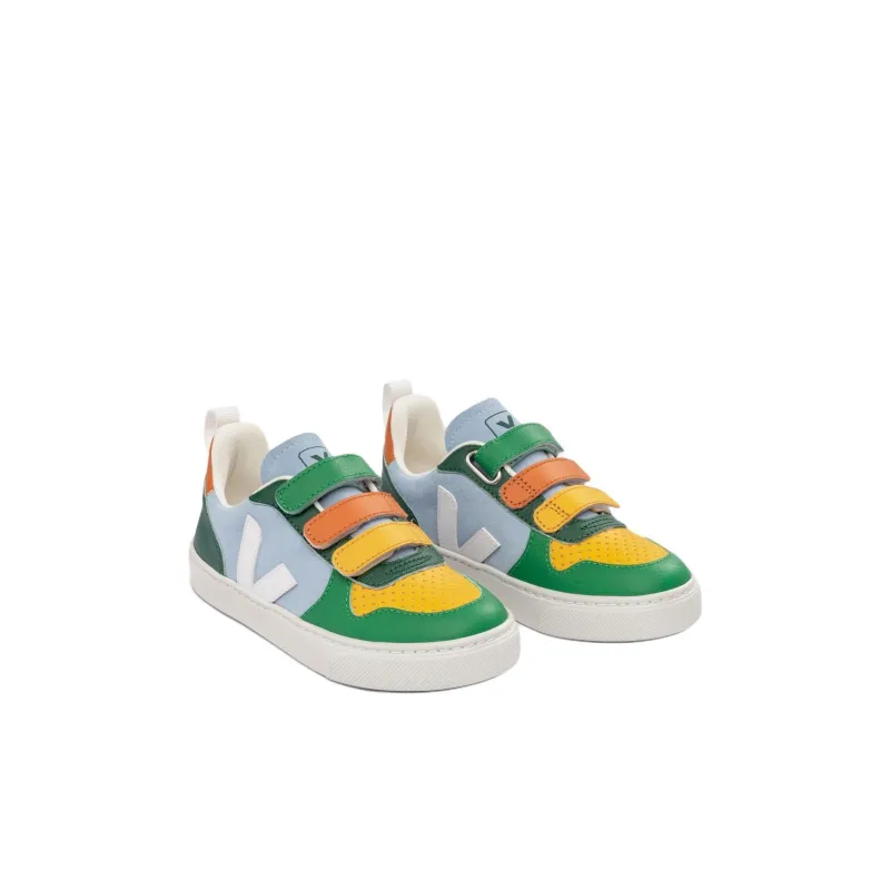 VEJA V-10 Low-Top Kids' Skateboarding Shoes Green Kids'-2