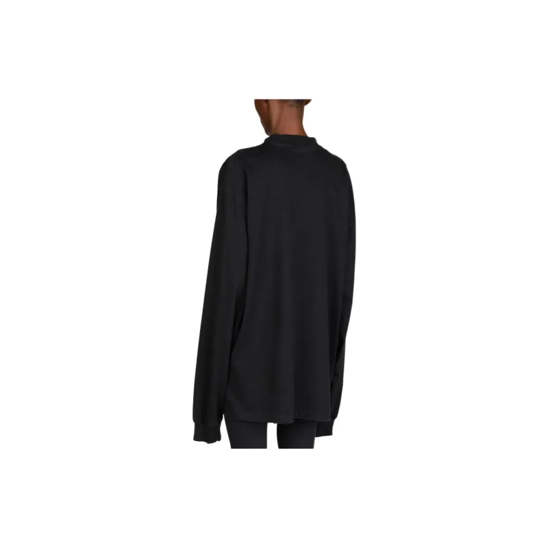 Balenciaga Sweatshirt 'Washed Black'-3