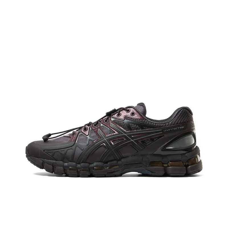 UNAFFECTED x Asics Gel Kayano20 Anti Slip Wear Resistant Low Top Running Shoes Unisex Red Brown-0