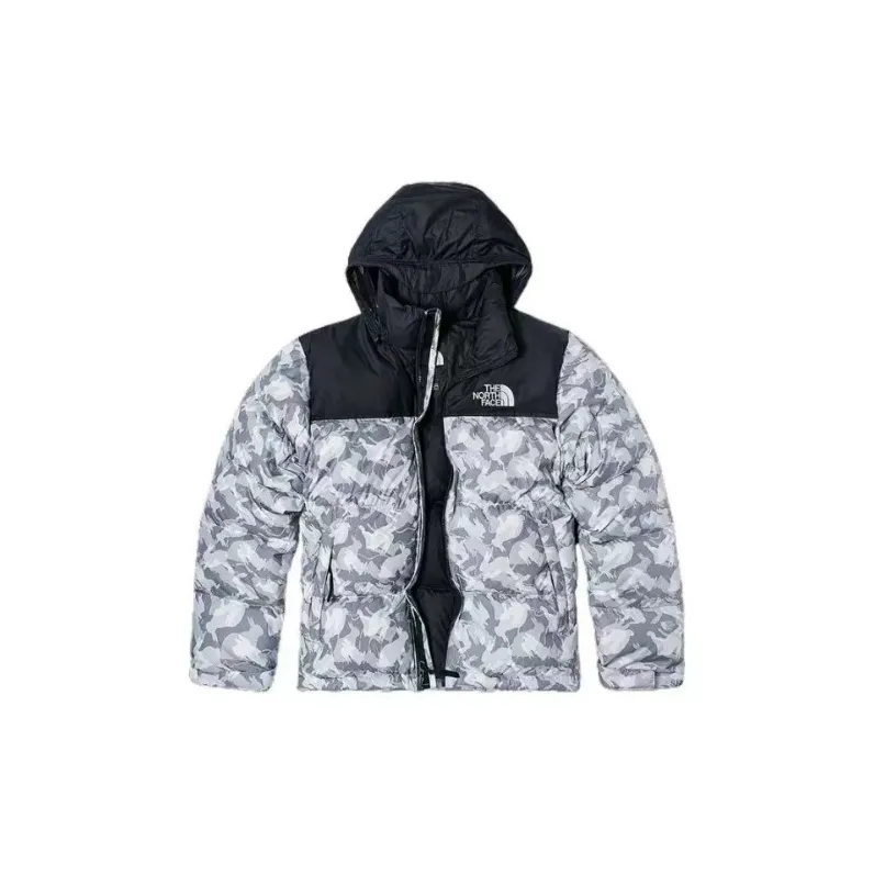 THE NORTH FACE THE NORTH FACE Apparel Collection 1996 Collection Down Jacket Unisex Gray Survival Bracelet-1