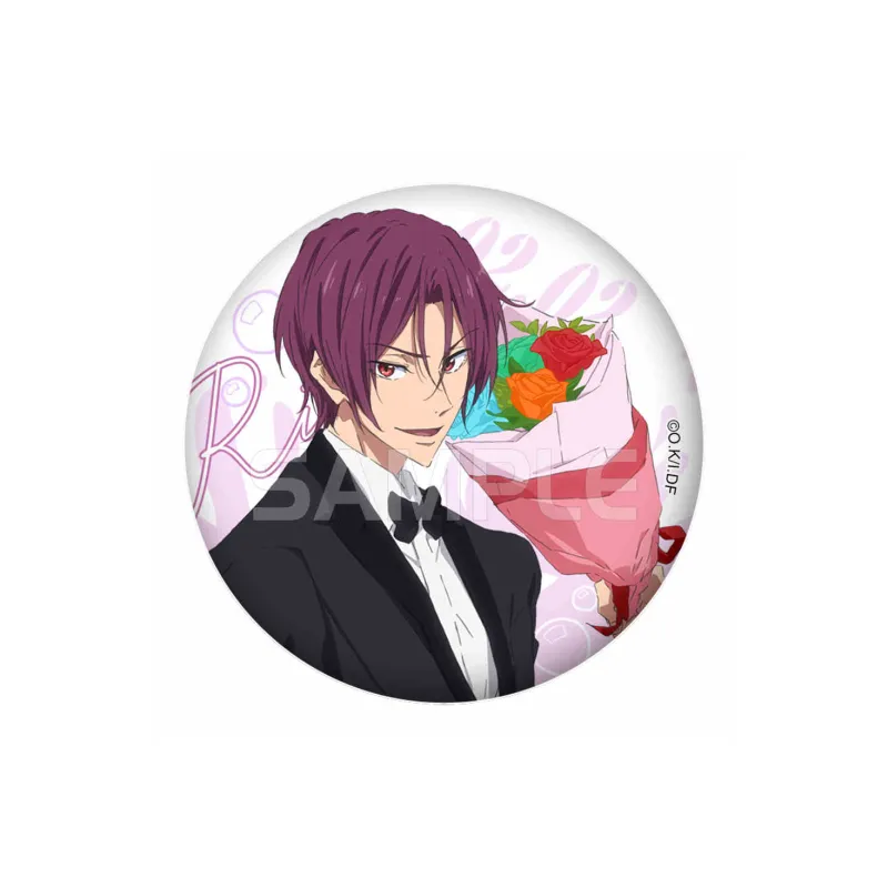 Xhdm Free Suit Bouquet Collection Haruka Nanase Akari Matsukaze Style Pendant Merchandise Anime / Games Fridge Magnets-2