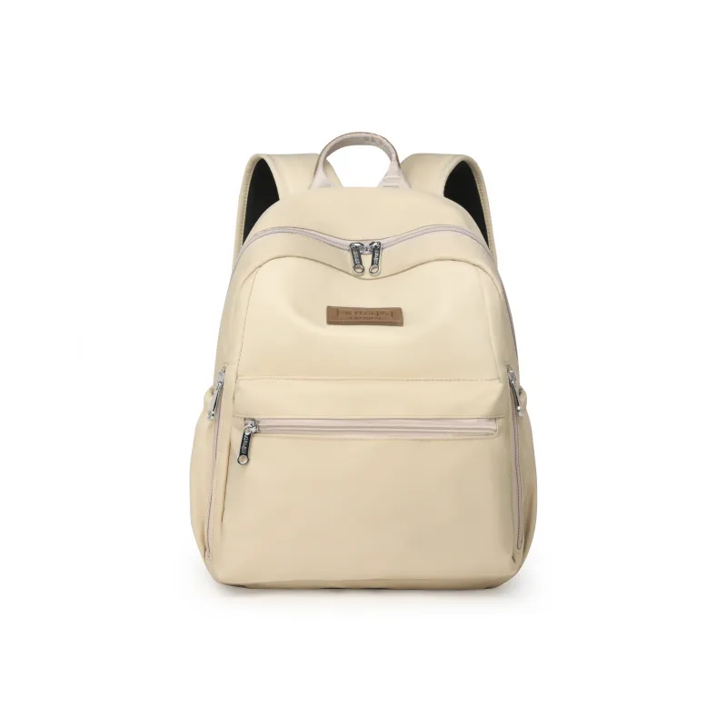 Gerlanx Nylon Fabric Backpack Unisex Milk Coffee/Cocoa/Glacier Blue/Light Cream/Terracotta/Classic Black/Concrete-5