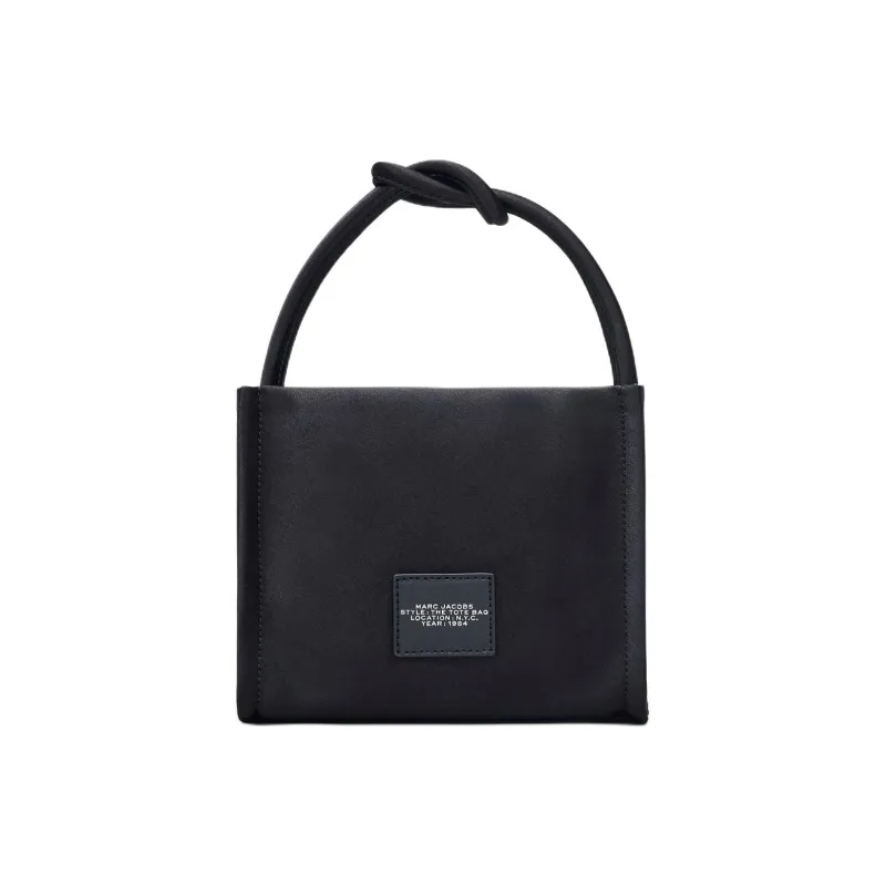 MARC JACOBS The Mini Tote Satin Black-2