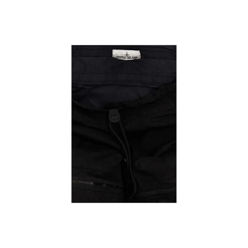 STONE ISLAND Canvas Backpack Regular Men's Black-3