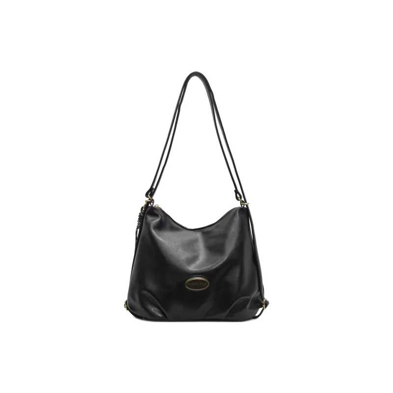 Morellybear PU Crossbody Bag Regular Women's Black/Coffee/Brown/Ecru-0