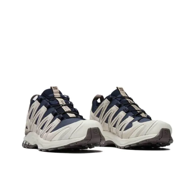 SALOMON XA PRO 3D Slip Resistant Breathable Lightweight Low Top Outdoor Shoes Unisex Midnight Blue-1