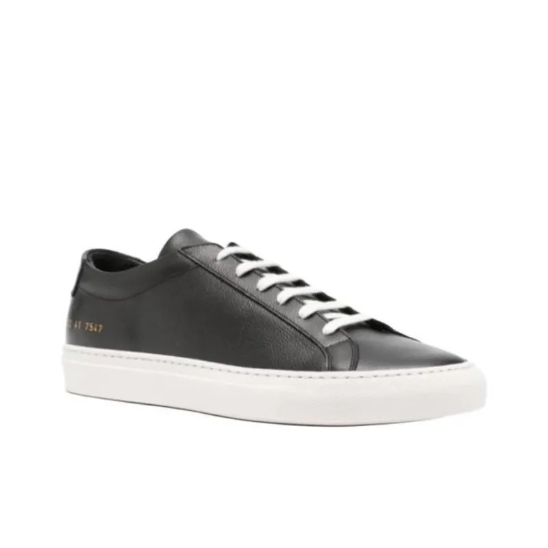 COMMON PROJECTS Low Top Skateboard Shoes Men's Black-1