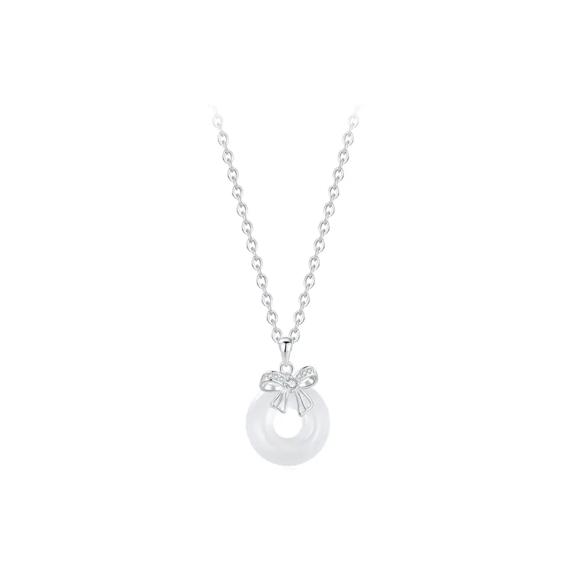 STQ S925 Silver Necklaces Women's Bestie Matching Gift Box Set-0