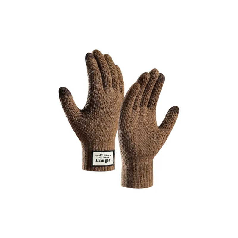 DENSSYNE Acrylic Spandex Knit Gloves Men's-8