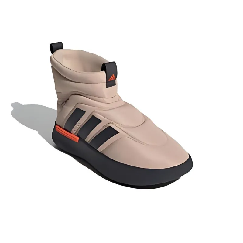 Adidas Adipuff Anti Slip Wear Resistant High Top Casual Shoes Unisex Brown-2