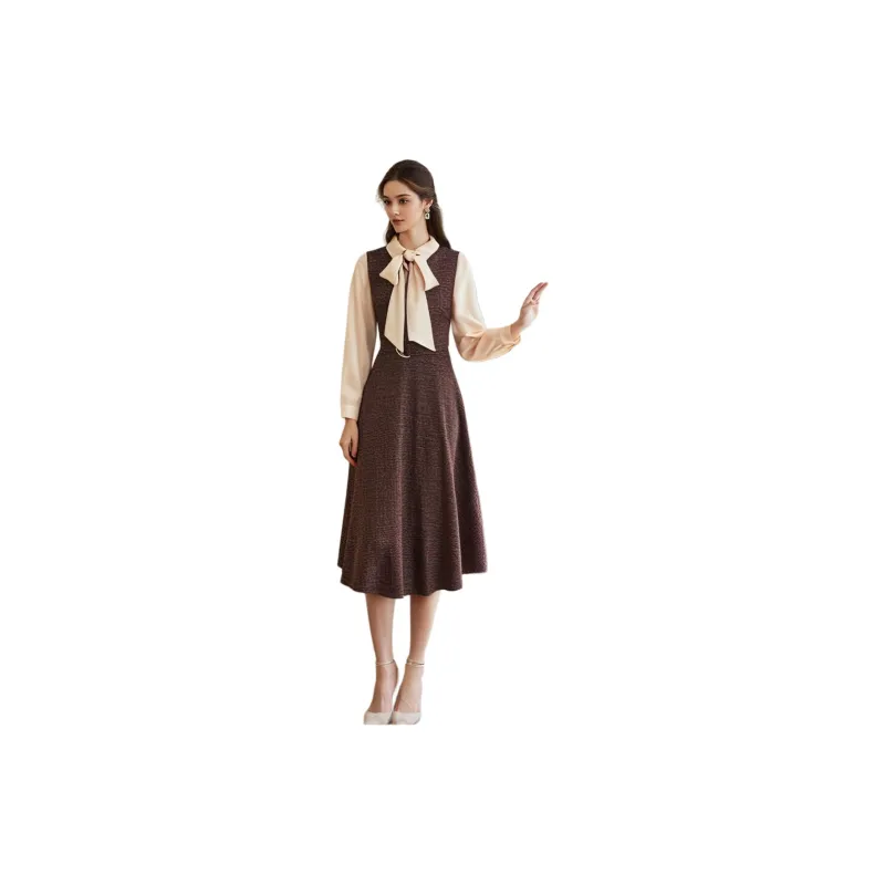 ROEYSHOUSE Sleeveless Dress Women's Maroon-1