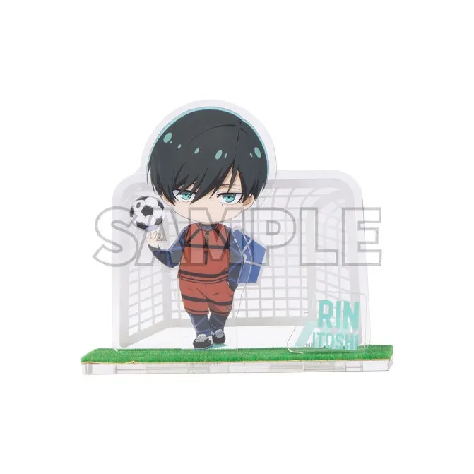GuGuGuGu Blue No Man's Land Comic Blue Lock Chibi Grassland Acrylic Stands-5