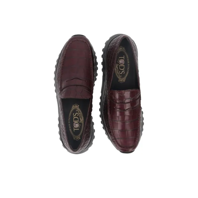 TOD'S Loafers 4.5cm Men's Dark Purple-4