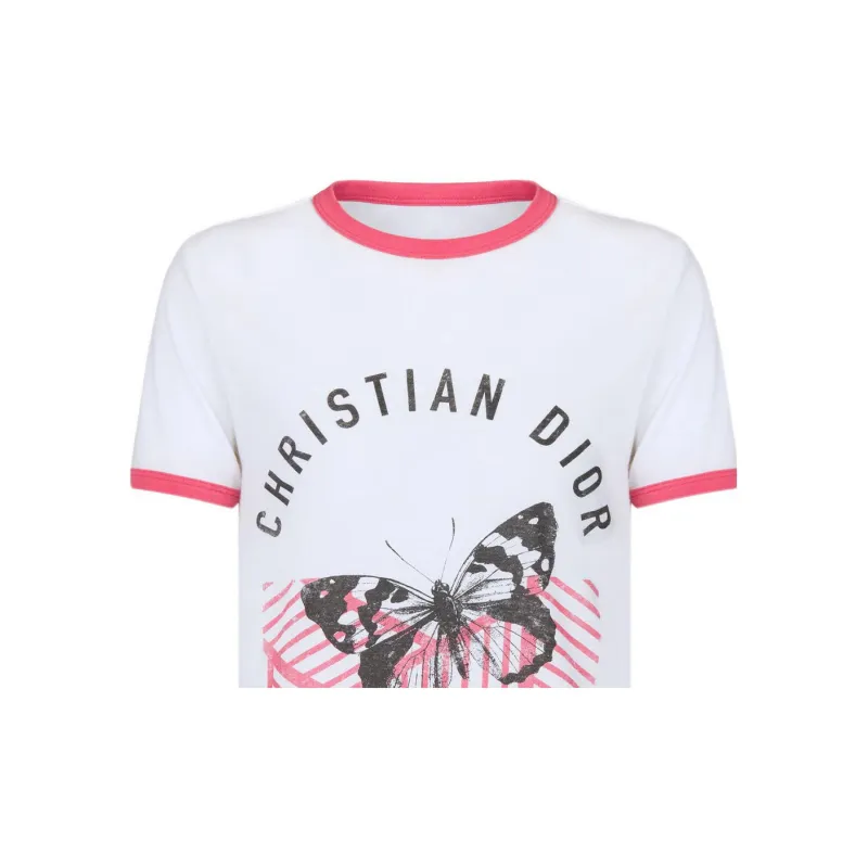 DIOR Quarterly New Products T-Shirts Women's White-2