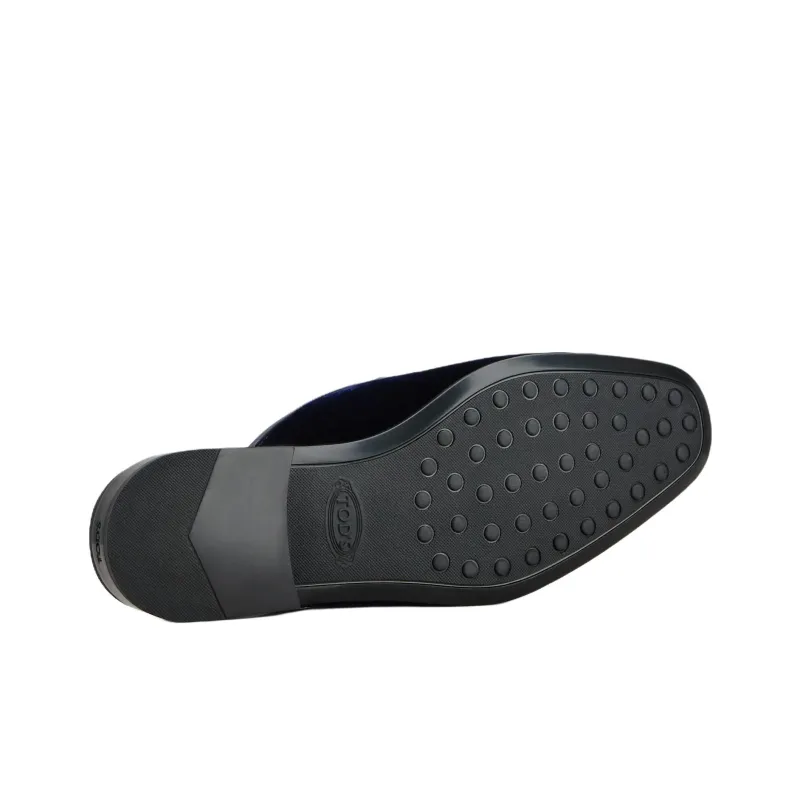 Rahul Mishra x TOD'S Timeless Wrap-toe Slippers Men's Blue-4