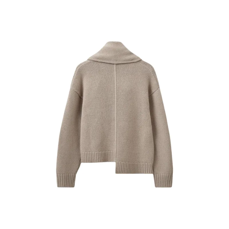 The. Garment FW24 Sweater Women's Oat-1