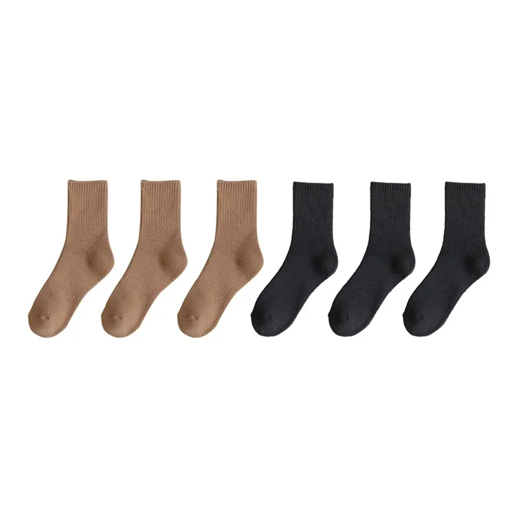 YUZHAOLIN Mid Calf Socks Women's Combo Set-26