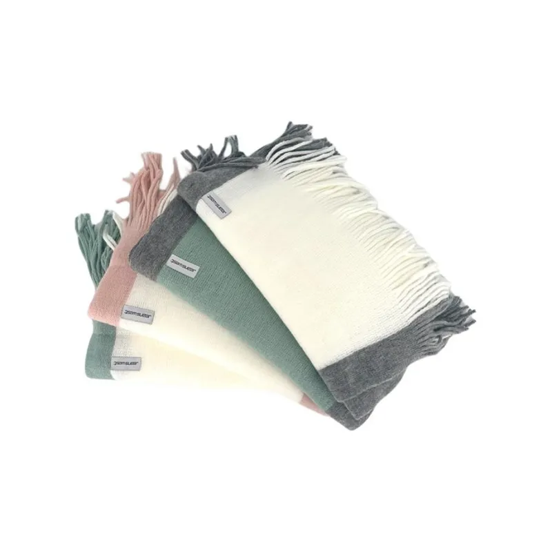 JEANSWEST Knit Scarves Unisex-1