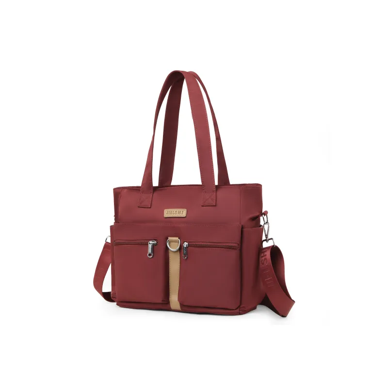 Gerlanx Nylon Fabric Shoulder Bag Unisex Multicolor-12
