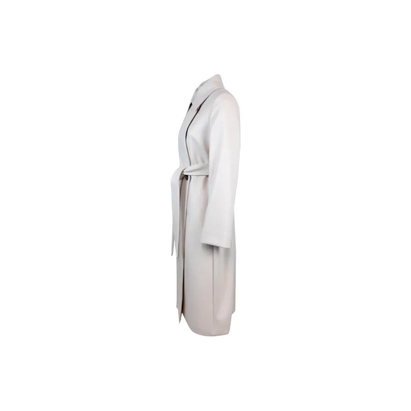 MaxMara Studio Bcollag Double Breasted Belted Coat-2