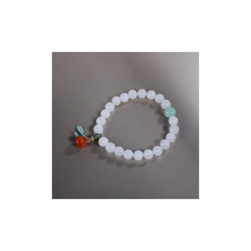 S&A Hetian Jade Bracelets White Jade Women's-1