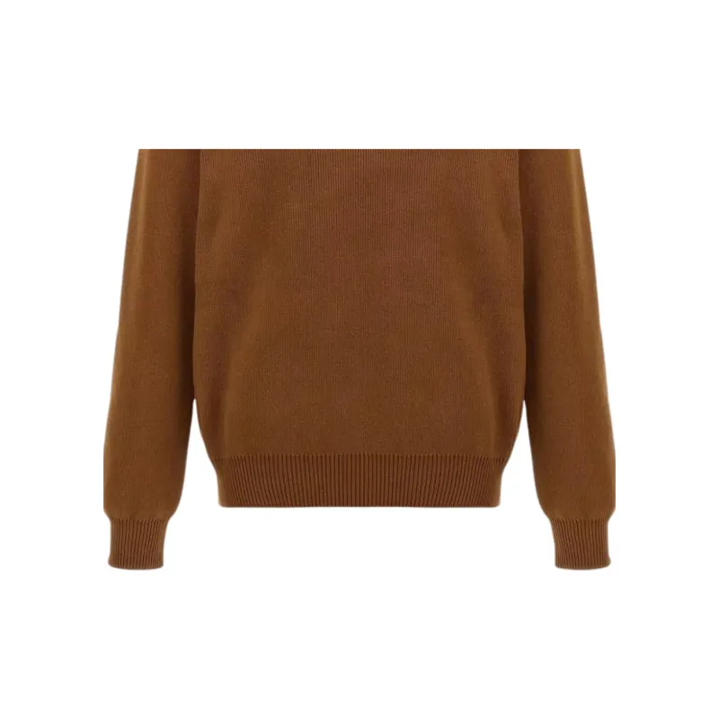 Golden Goose Logo Detailed Knitted Jumper-5