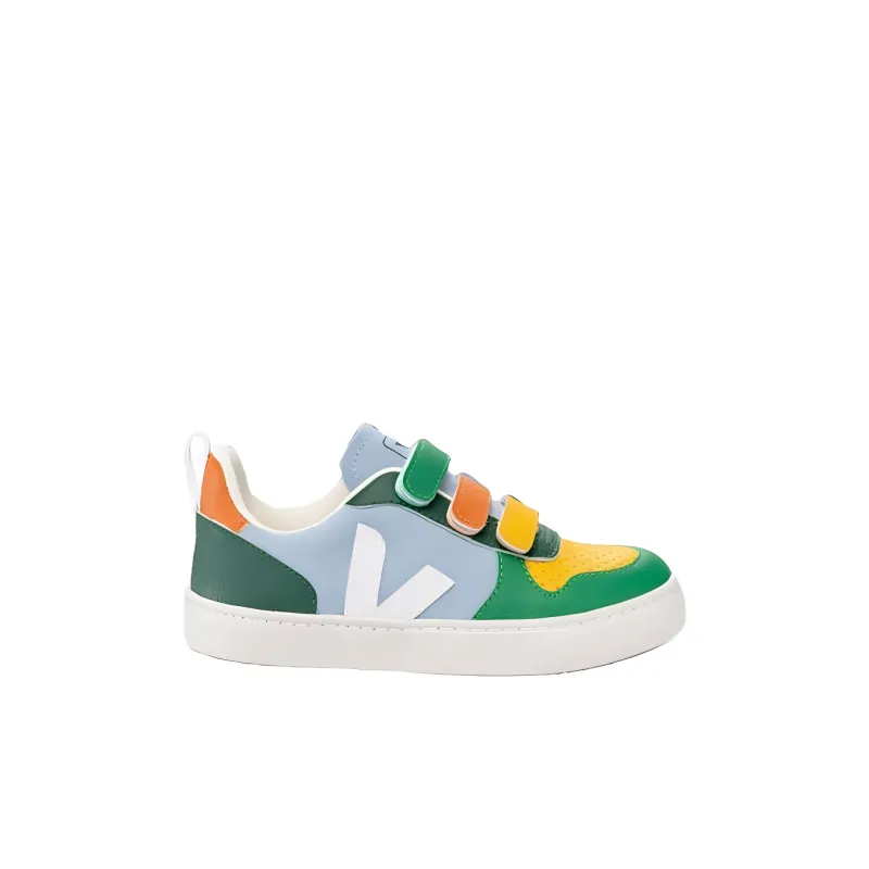 VEJA V-10 Low-Top Kids' Skateboarding Shoes Green Kids'-1