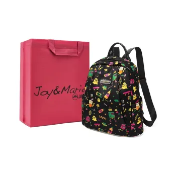 Joy&Mario Fabric Fresh And Cute Outdoor Practical Versatile Textured Commute Regular Women's Classic Black/Khaki
