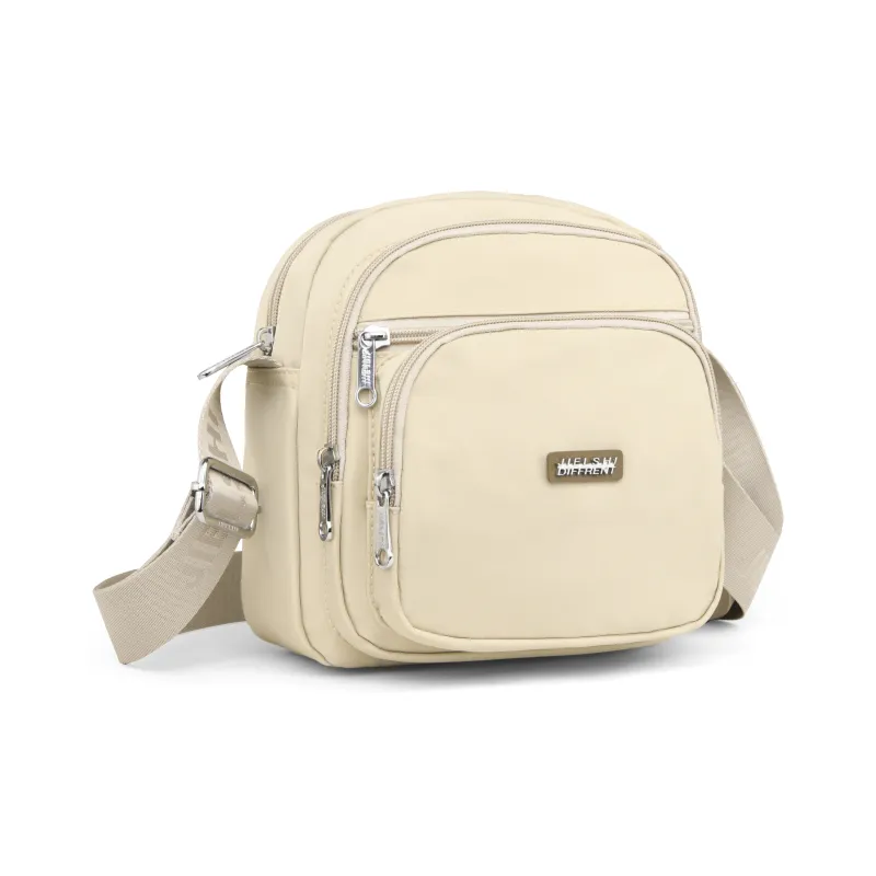 Gerlanx Nylon Fabric Shoulder Bag Unisex Multicolor-10