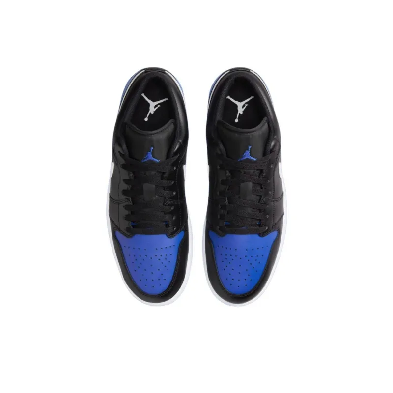 Jordan 1 Low Black Royal Toe-3
