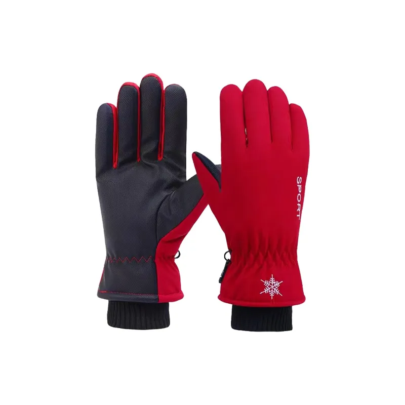 BSELEON Ski Gloves Outdoor Gloves Unisex-3