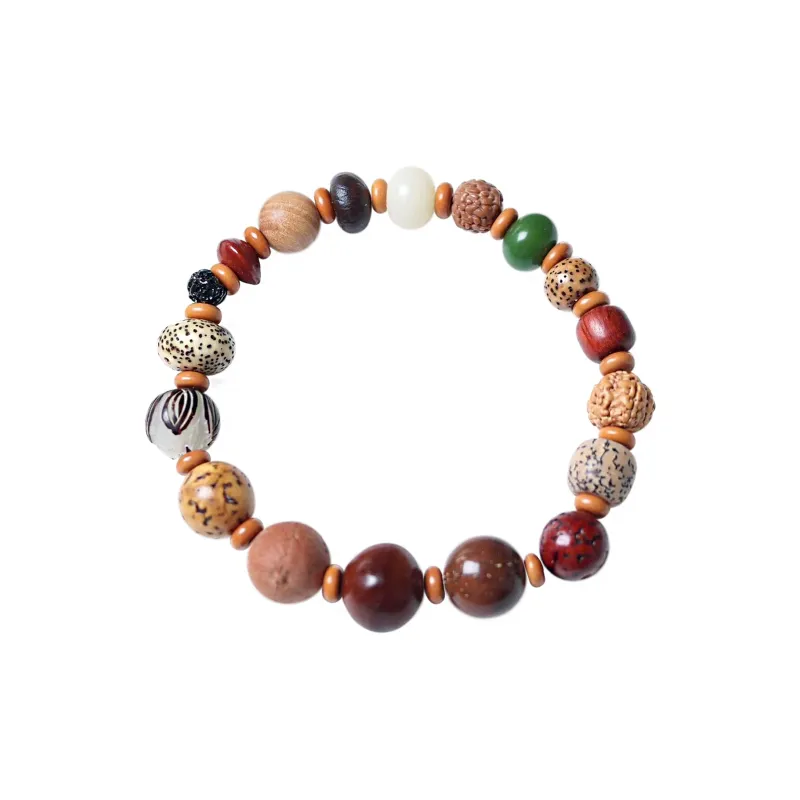 JIAFULAI Bodhi Seed Bracelets Unisex-5