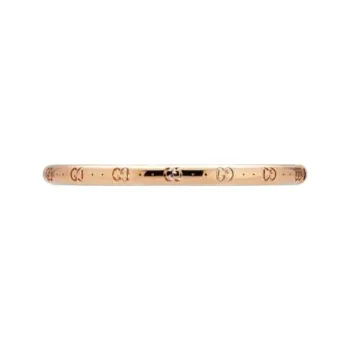 GUCCI 18K Rose Gold Bangles Women's Rose