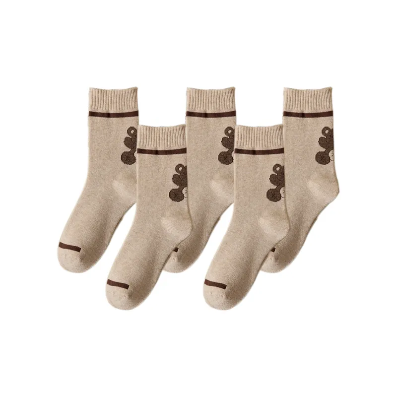 Beerus Mid Calf Socks Women's 5 Pack-14
