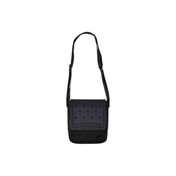 Crocs EVA Shoulder Bag Crossbody Bag Medium Size Unisex Black