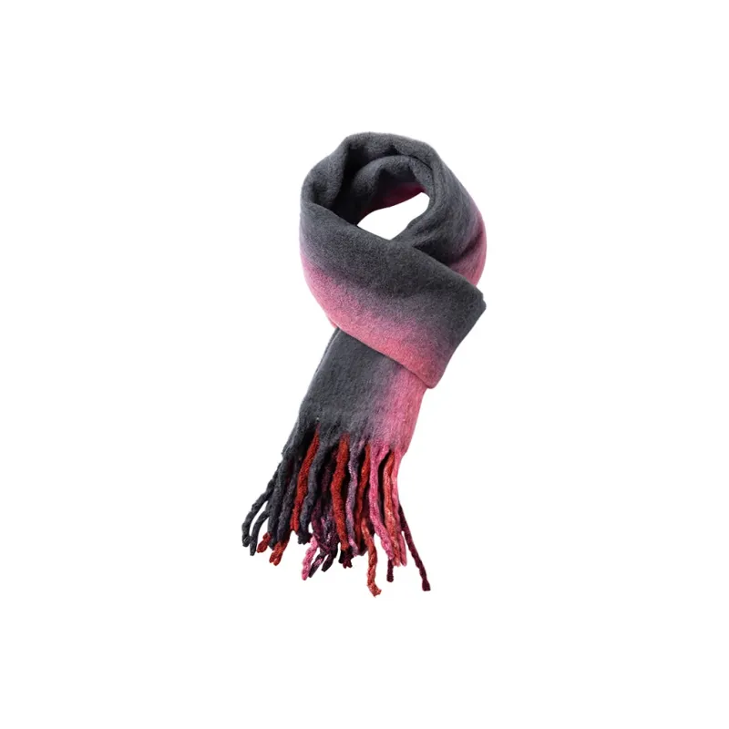 NAME.S Knit Scarves Women's Multicolor Multicolor Box Shopping Bag-3